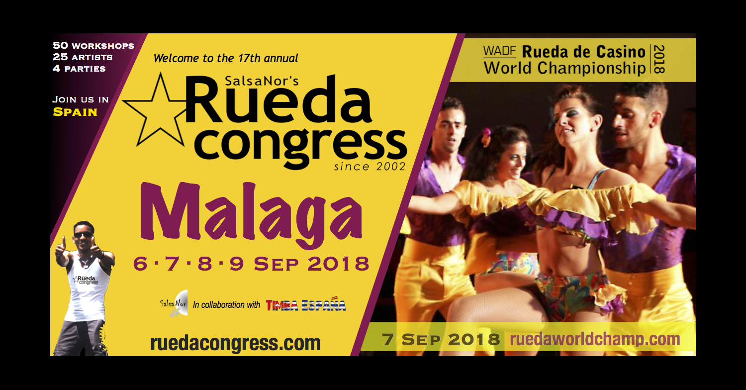 SalsaNor Rueda Congress 2018 i Málaga!