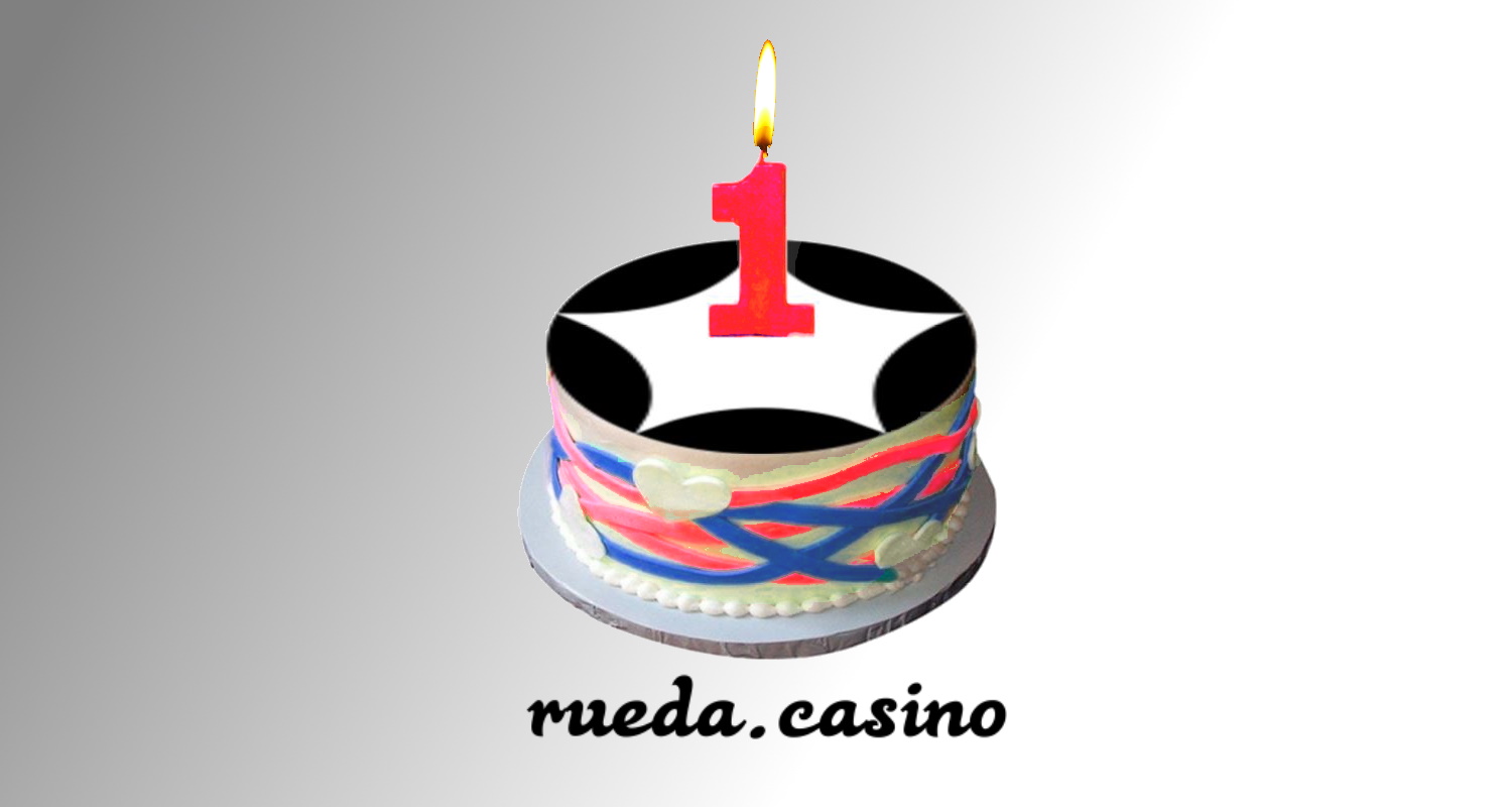 Rueda.Casino fyller 1 år!